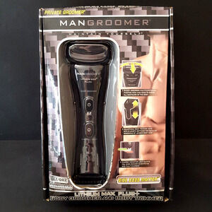 Mangroomer Lithium Max Plus Body Groomer, Ball & Body Trimmer Brand New Sealed